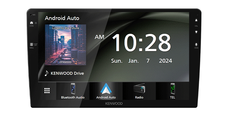 Kenwood 9 Inch Universal Head Unit with Carplay/Android DMX80AXS