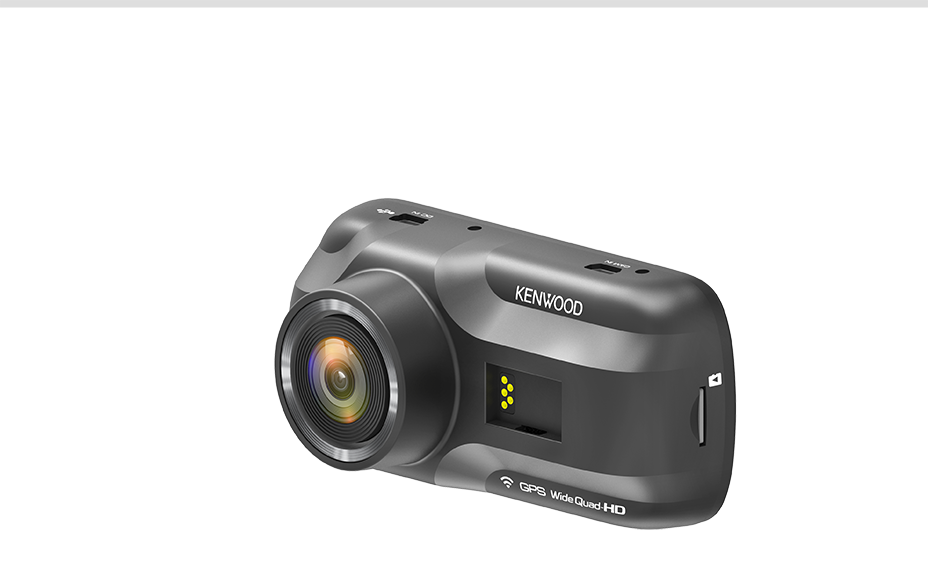 Kenwood 2Ch Wifi Dash Cam Qhd Stand Alone DRV-A501WDP