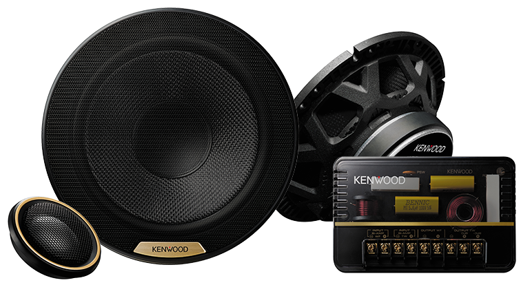 Kenwood 6In Component Hires Cert 100W Rms KFC-XH170C