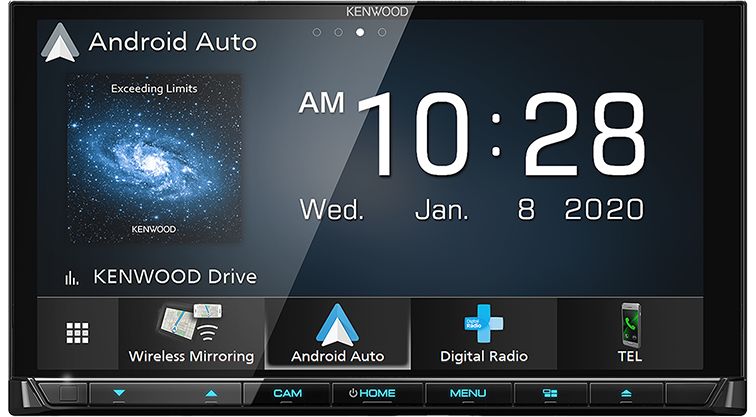 Kenwood 2Din Hd 6.8In Av Cd Bt Aa/Cp Dab+ DDX9020DABS