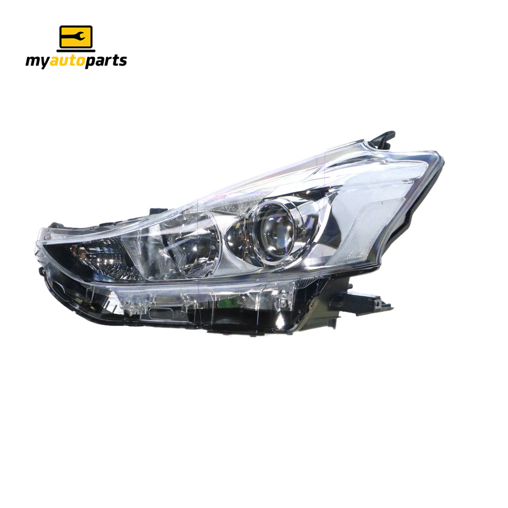 APG All Crash Halogen Head Lamp Passenger Side OEM Suits Toyota Prius-V ZVW40R 2015 On TPG-21033LHG