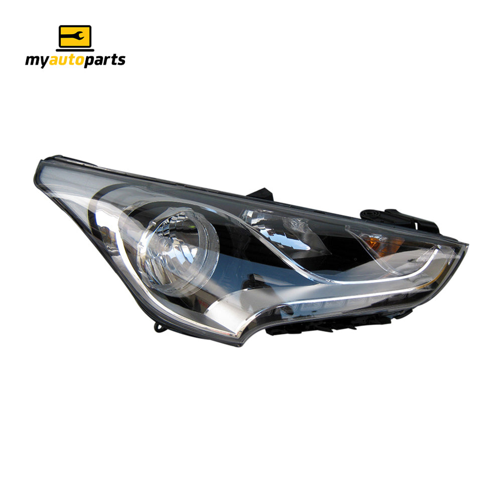 APG All Crash Halogen Head Lamp Drivers Side OEM Suits Hyundai Veloster FS 2011 to 2017 HFS-21030RHG