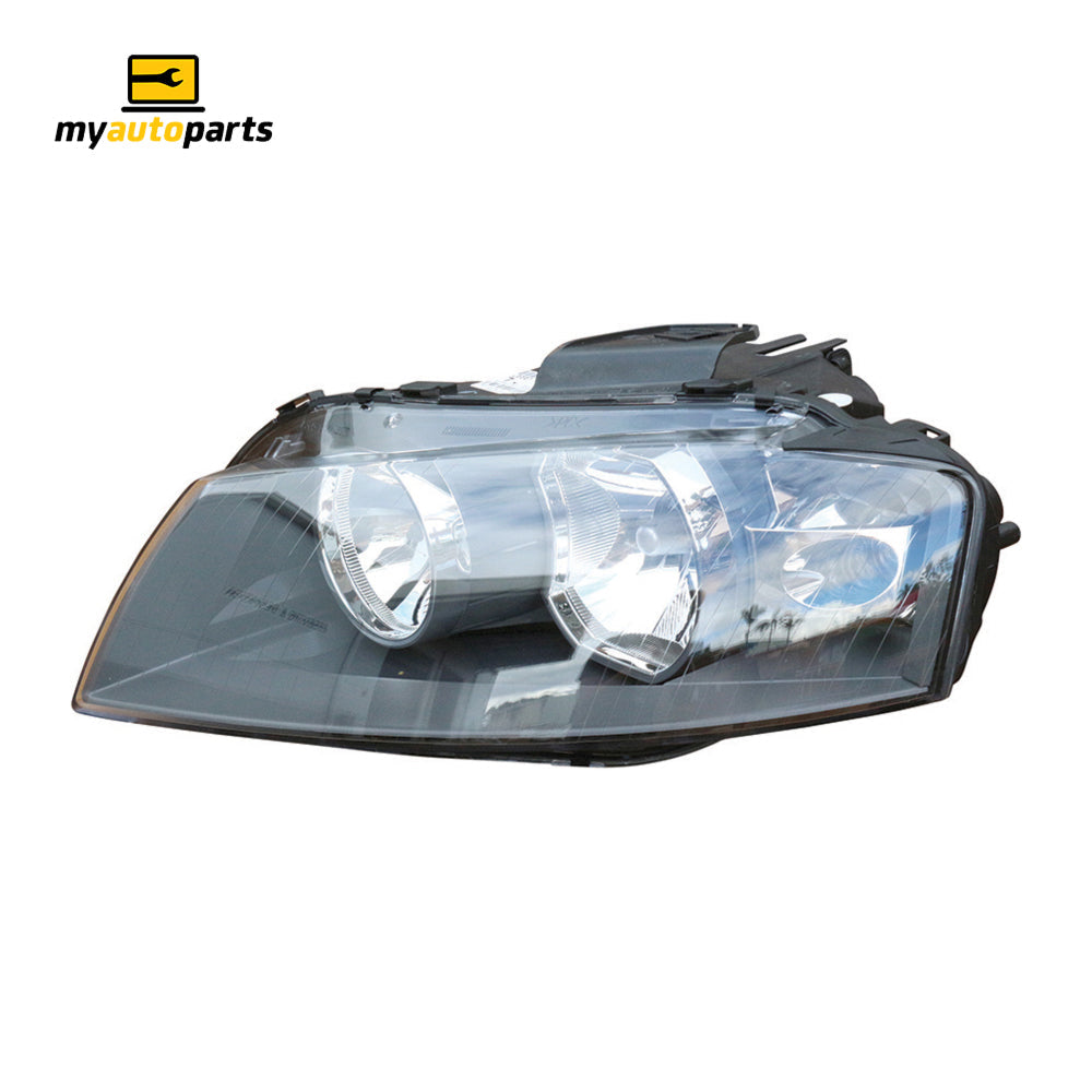 APG All Crash Halogen Head Lamp Passenger Side OEM Suits Audi A3 8P 2004 to 2008 UAO-21030LHG