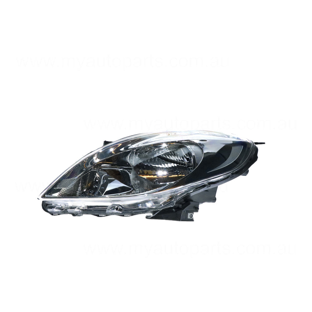 APG All Crash Halogen Head Lamp Passenger Side OEM Suits Nissan Almera N17 2012 to 2014 NAD-21030LHG