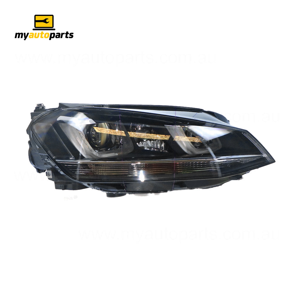 APG All Crash Head Lamp Drivers Side OEM Suits Volkswagen Golf MK 7 2015 to 2017 VGI-21033RHG