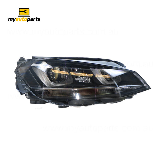 APG All Crash Head Lamp Drivers Side OEM Suits Volkswagen Golf MK 7 2015 to 2017 VGI-21033RHG