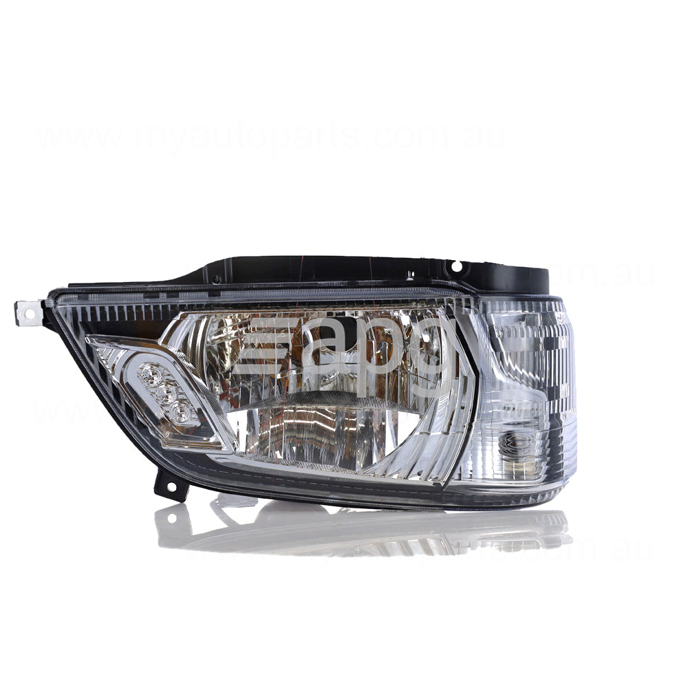 APG All Crash Head Lamp Drivers Side Certified suits Hino 300 2011 onwards QFU-21031RHQ
