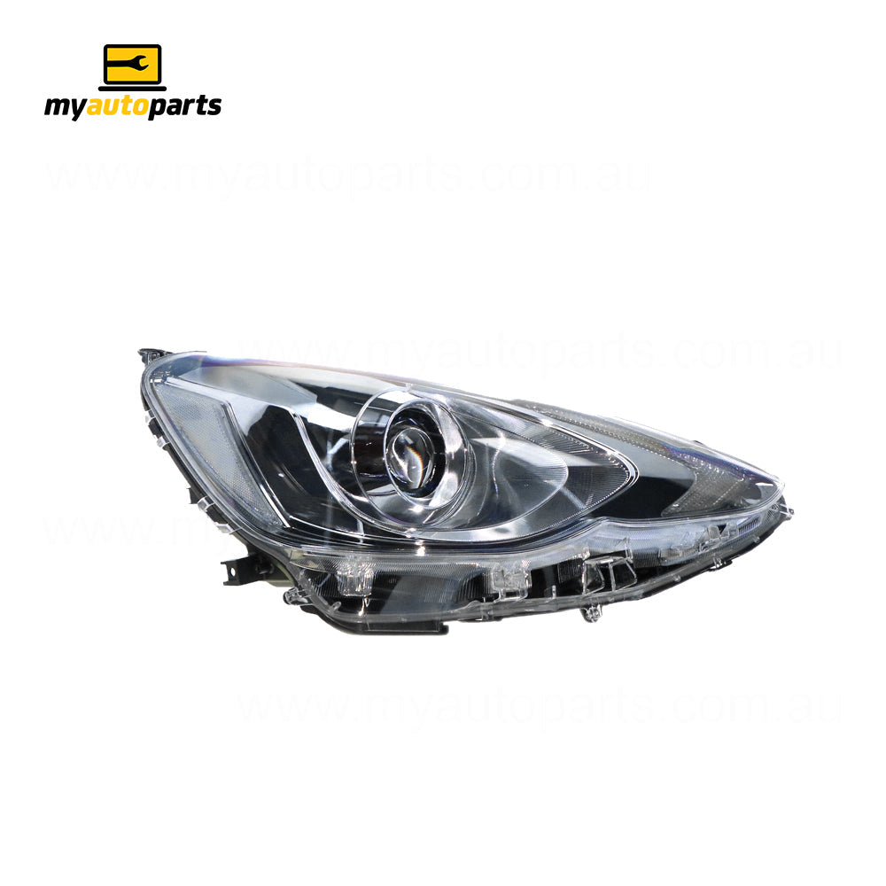 APG All Crash LED Head Lamp Drivers Side OEM Suits Toyota Prius-C NHP10R i-Tech2015 to 2017 TPF-21033RHG