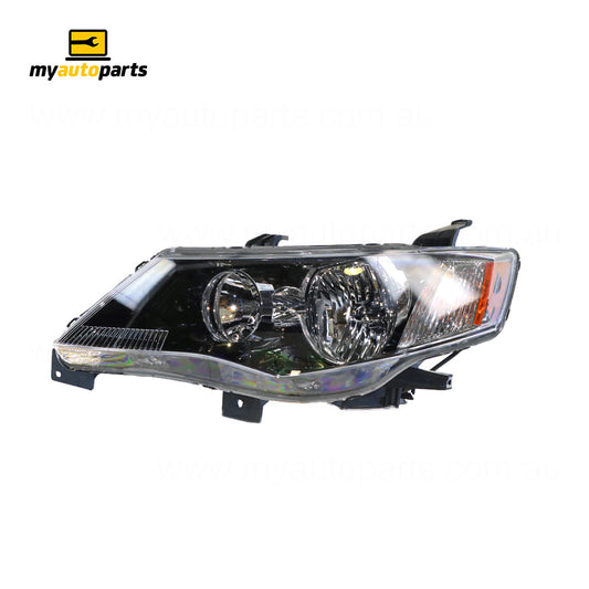 APG All Crash Xenon Head Lamp Black Passenger Side Genuine Suits Mitsubishi Outlander ZG 2006 to 2009 CLB-21035LHG