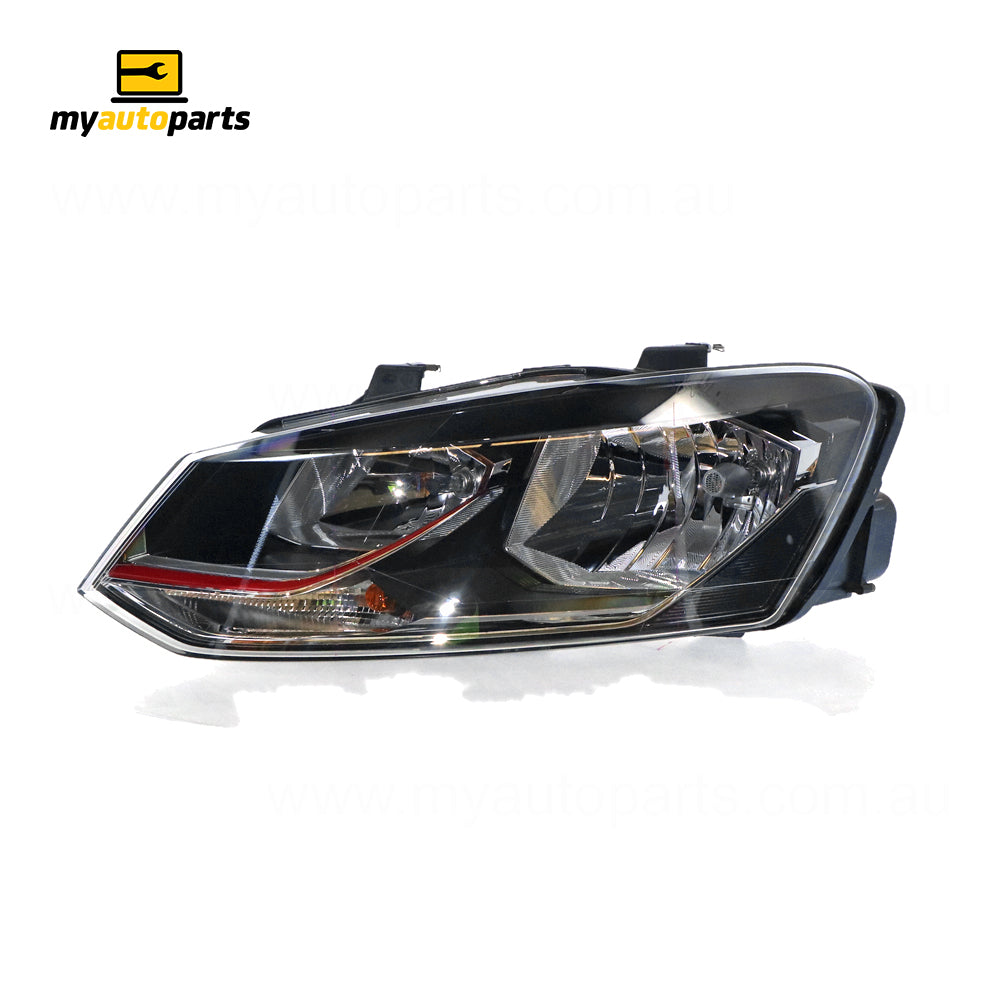 APG All Crash Head Lamp Passenger Side OEM Suits Volkswagen Polo 6R 2015 to 2018 VOF-21032LHG
