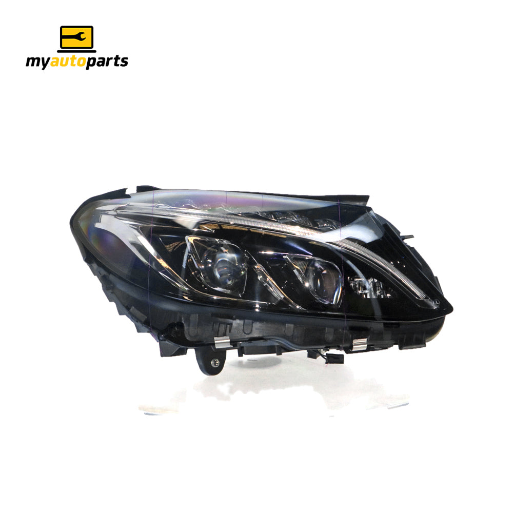 APG All Crash Active LED Head Lamp Drivers Side OEM suits Mercedes-Benz C Class 2014 On BAY-21031RHG