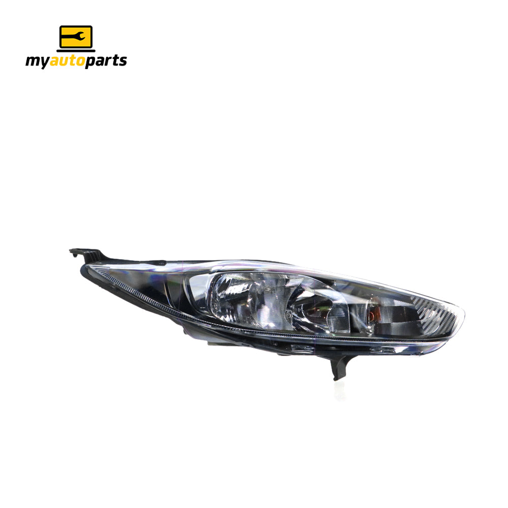 APG All Crash Black Head Lamp Drivers Side OEM Suits Ford Fiesta Ambiente/Trend WZ 2013 to 2020 FWU-21032RHG