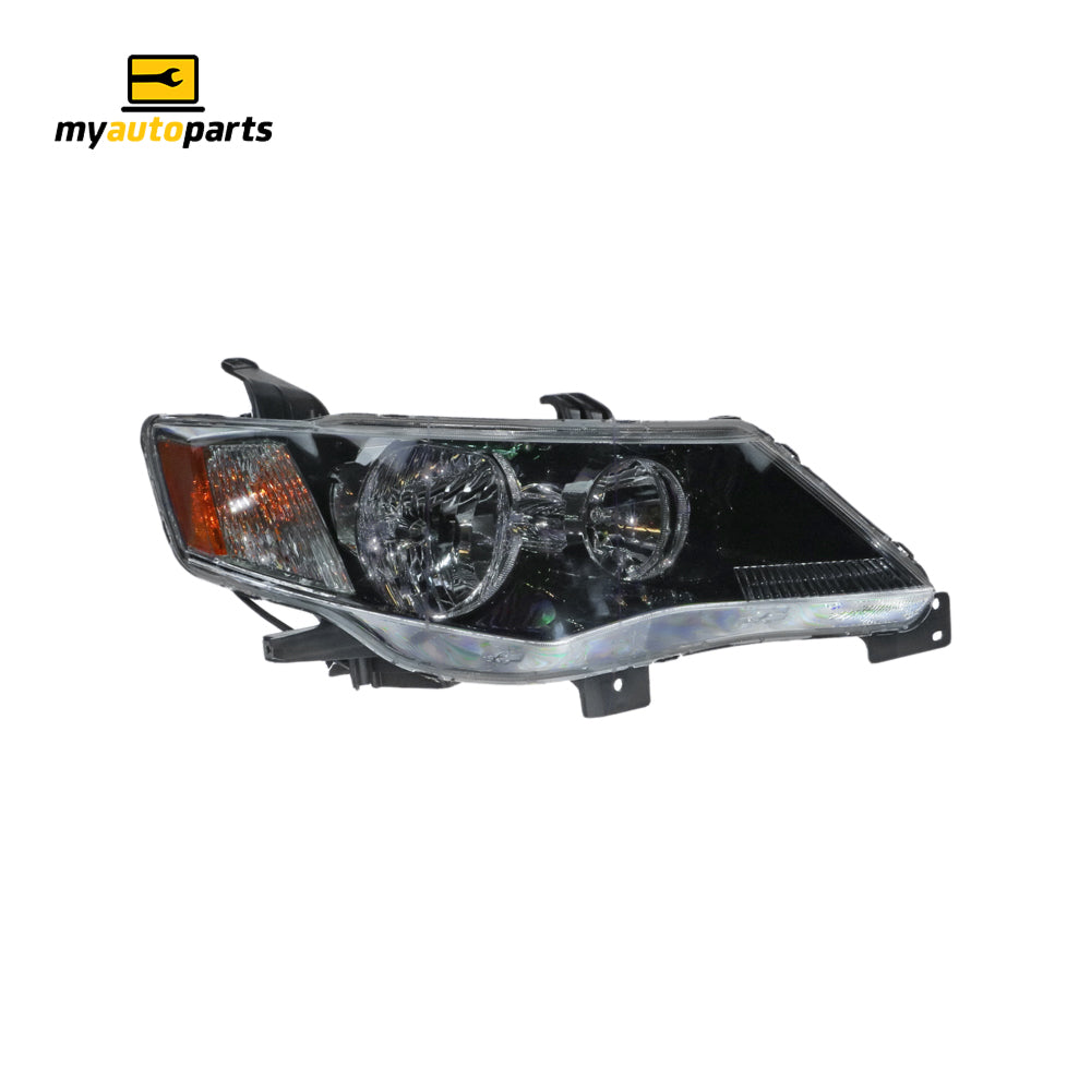 APG All Crash Halogen Head Lamp Drivers Side OEM Suits Mitsubishi Outlander ZG 2007 to 2009 CLB-21033RHG