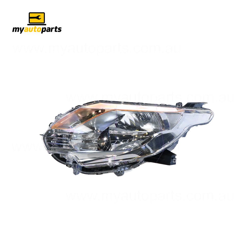 APG All Crash Halogen Head Lamp Passenger Side OEM Suits Mitsubishi Triton MQ GLX 2015 to 2016 CTF-21030LHG