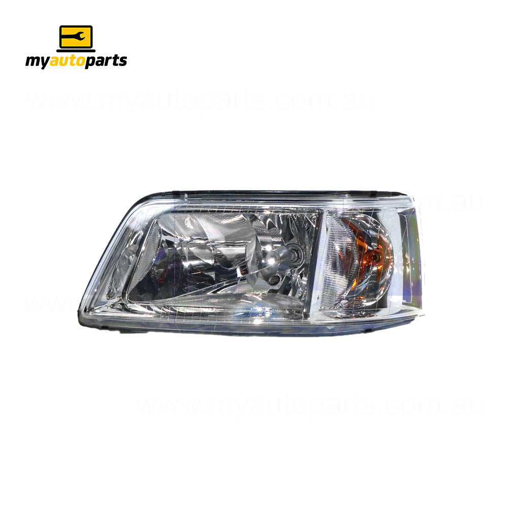 APG All Crash Halogen Electric Adjust Head Lamp Passenger Side OES Suits Volkswagen Transporter T5 2004 to 2015 VTB-21030LHP