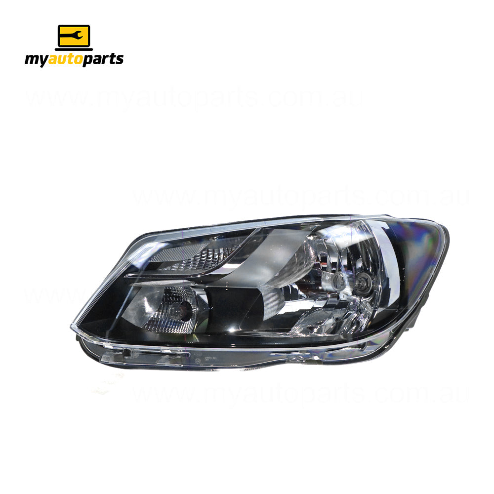 APG All Crash Head Lamp Passenger Side OEM Suits Volkswagen Caddy 2K 2010 to 2015 VCB-21030LHG