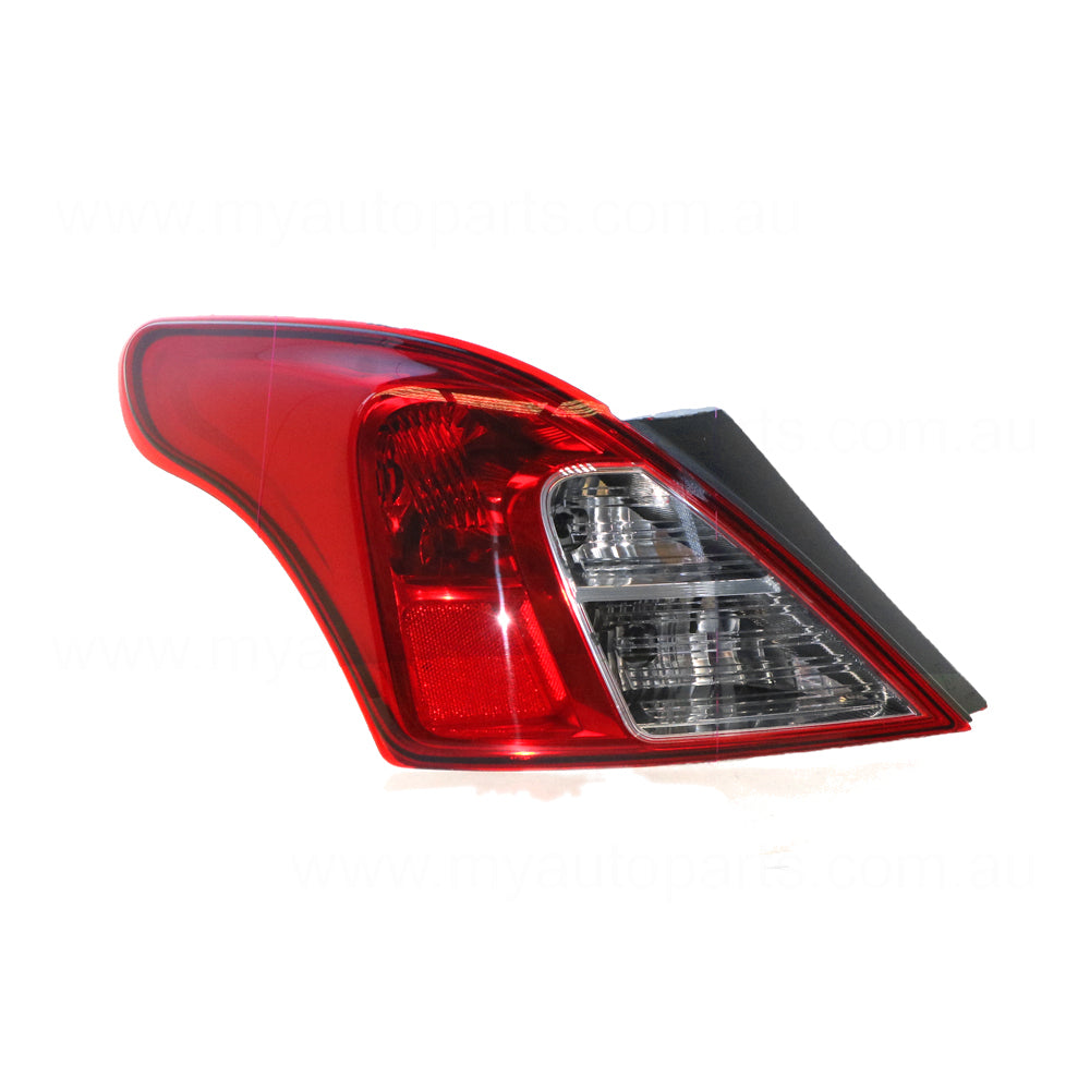APG All Crash Tail Lamp Passenger Side Certified Suits Nissan Almera N17 2012 to 2014 NAD-21040LHQ