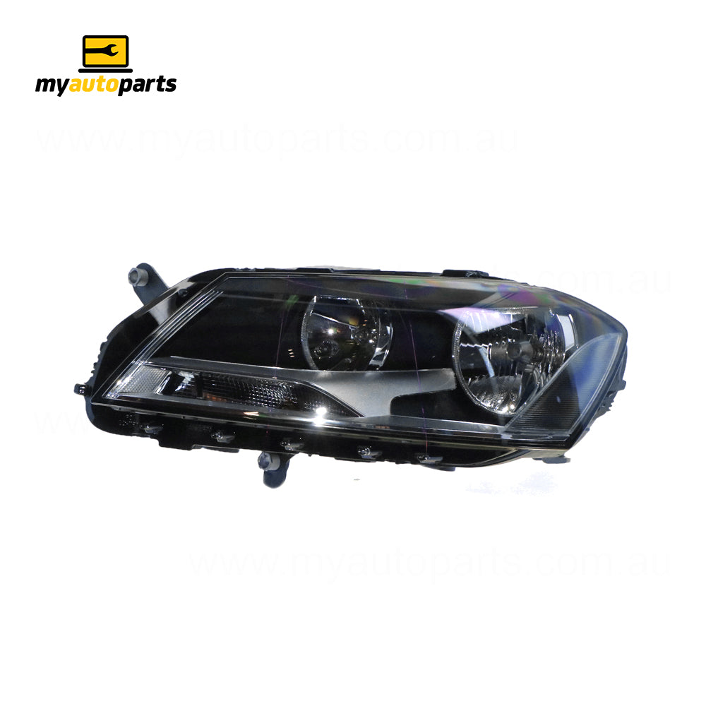 APG All Crash Head Lamp Passenger Side OES suits Volkswagen Passat 2011 to 2015 VPF-21030LHP