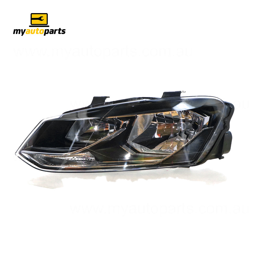 APG All Crash Halogen Head Lamp Passenger Side Certified Suits Volkswagen Polo 6R 2014 to 2018 VOF-21031LHQ