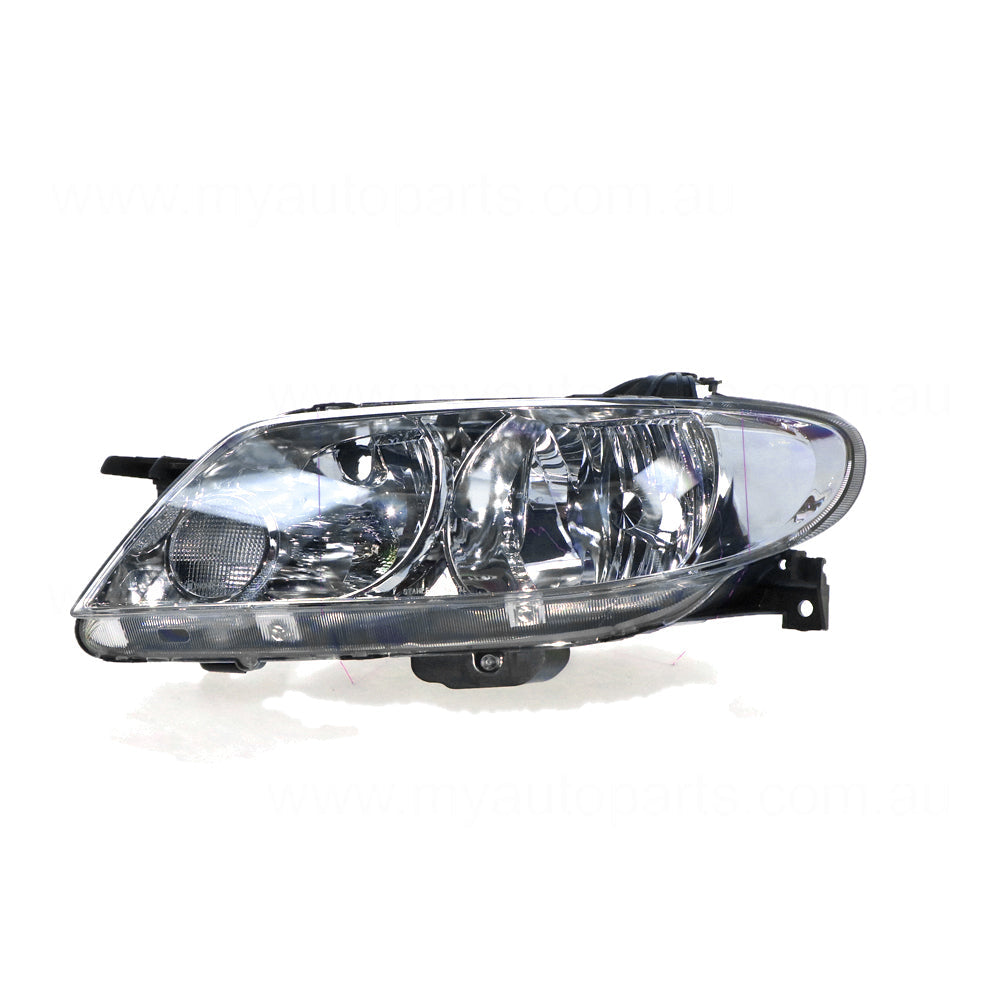 APG All Crash Head Lamp Passenger Side OEM Suits Mazda 323 SP 20BJ 2001 to 2004 MBL-21031LHG