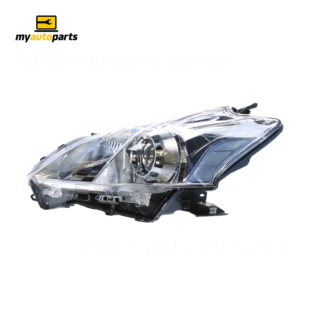 APG All Crash Halogen Head Lamp Passenger Side OEM Suits Toyota Prius-V ZVW40R 2012 to 2015 TPG-21030LHG