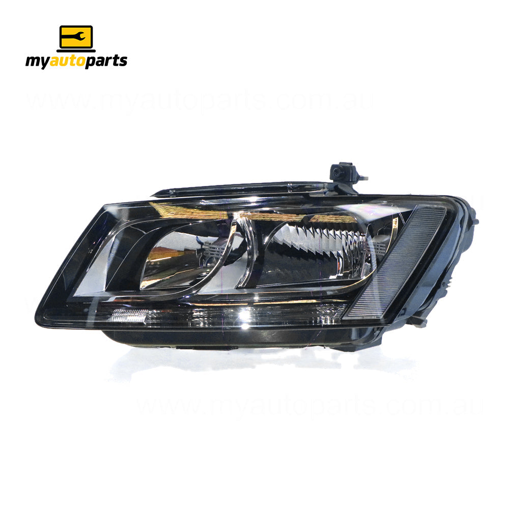 APG All Crash Halogen Head Lamp Passenger Side OES Suits Audi Q5 8R 12/2012 to 2/2017 UQB-21034LHP