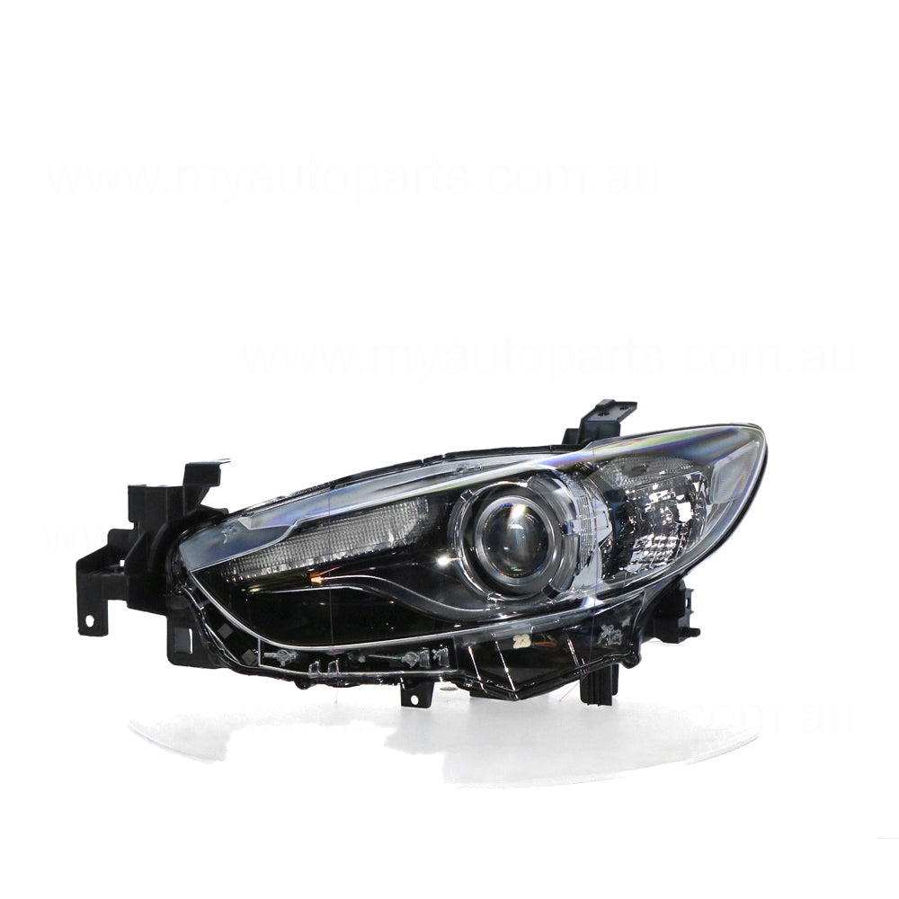 APG All Crash Bi-Xenon Head Lamp Passenger Side OEM Suits Mazda 6 GJ 12/2012 to 12/2014 MGK-21031LHG