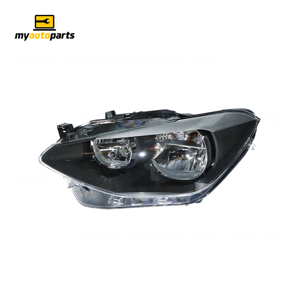 APG All Crash Halogen Manual Adjust Head Lamp Passenger Side OES Suits BMW 1 Series F20 2011 to 2016 EGB-21030LHP