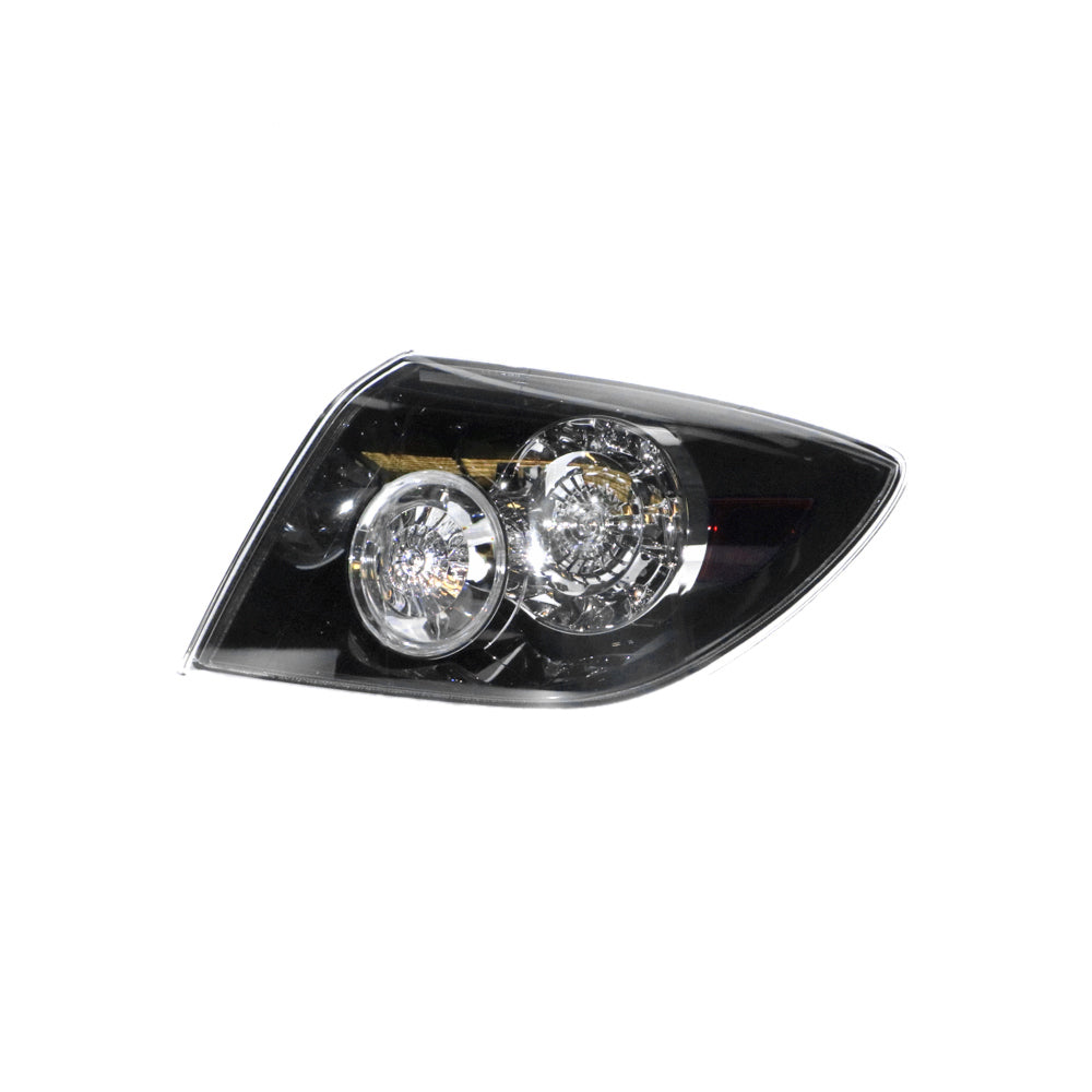 APG All Crash Black LED Tail Lamp Drivers Side OEM Suits Mazda 3 SP23/MPS BK Hatch 1/2004 to 2/2009 MBN-21040RHG