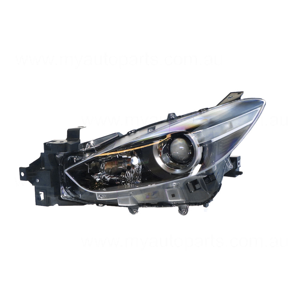 APG All Crash Halogen Manual Adjust Head Lamp Passenger Side OEM suits Mazda 3 BN MAE-21030LHG
