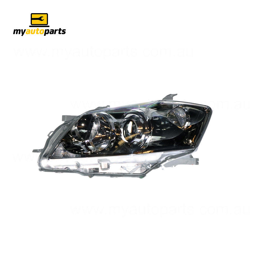 APG All Crash Halogen Electric Adjust Head Lamp Passenger Side OEM suits Toyota Aurion GSV40R 2006 to 2009 TUR-21032LHG