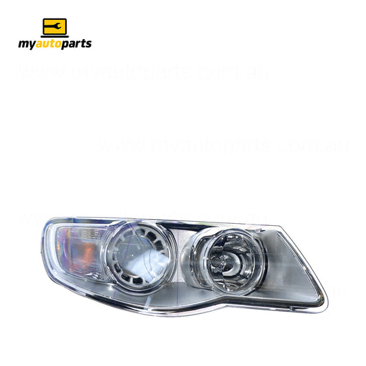 APG All Crash Halogen Head Lamp Drivers Side OEM Suits Volkswagen Touareg 7L 2007 to 2011 VTE-21031RHG