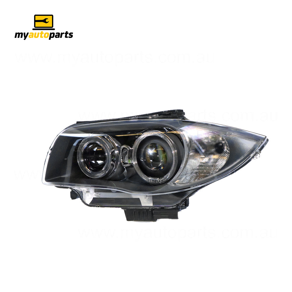 APG All Crash Xenon Head Lamp Passenger Side OES suits BMW 1 Series 2007 to 2011 EGA-21035LHP