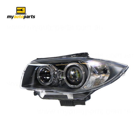 APG All Crash Xenon Head Lamp Passenger Side OES suits BMW 1 Series 2007 to 2011 EGA-21035LHP