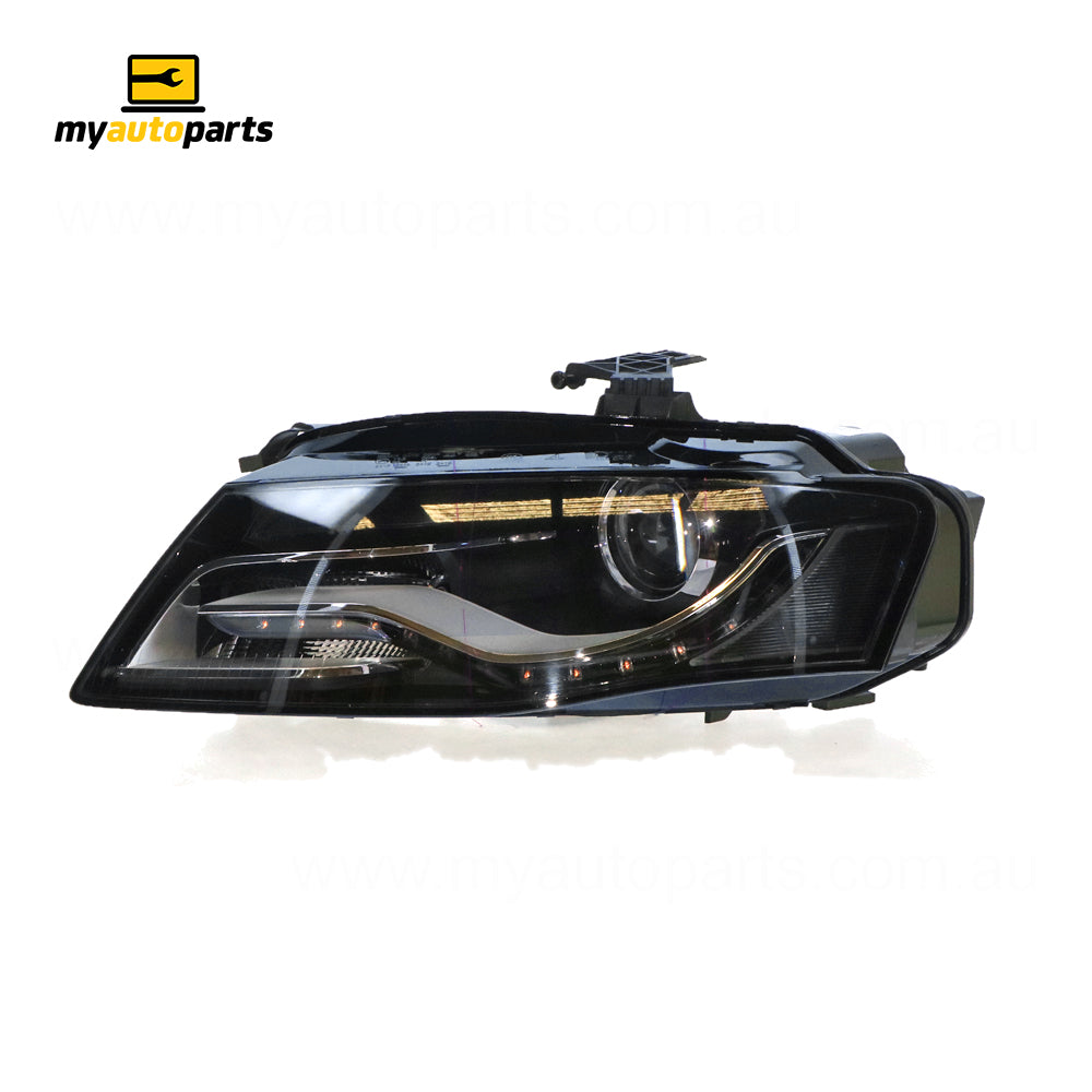 APG All Crash Bi-Xenon Head Lamp Passenger Side OEM Suits Audi A4 B8 4/2008 to 5/2012 UAU-21031LHG