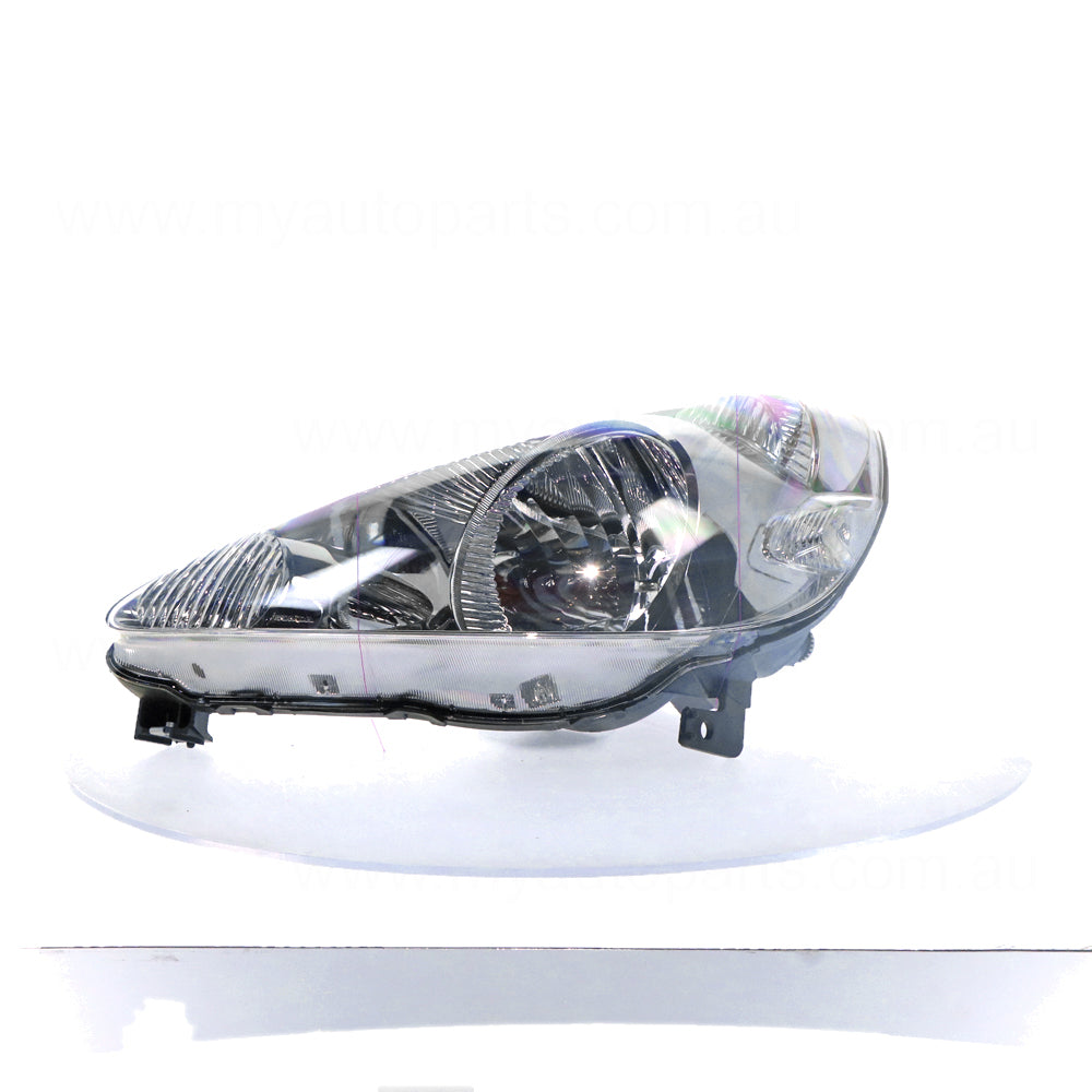 APG All Crash Chrome Head Lamp Passenger Side OEM Suits Honda Jazz VTi/VTi-S GD 2002 to 2004 OJA-21031LHG