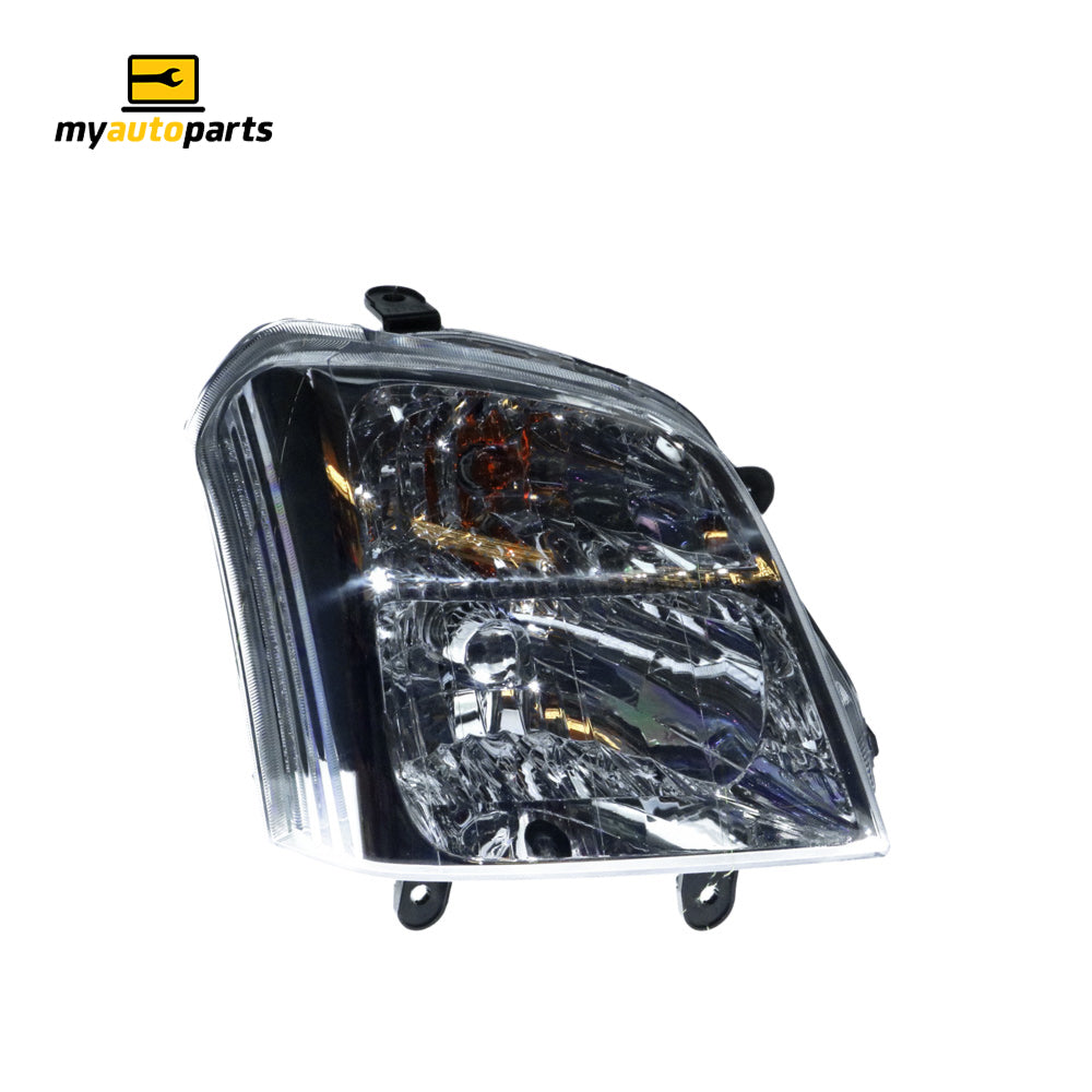 APG All Crash Halogen Head Lamp Drivers Side OEM Suits Holden Rodeo RA 2003 to 2008 GIE-21030RHG