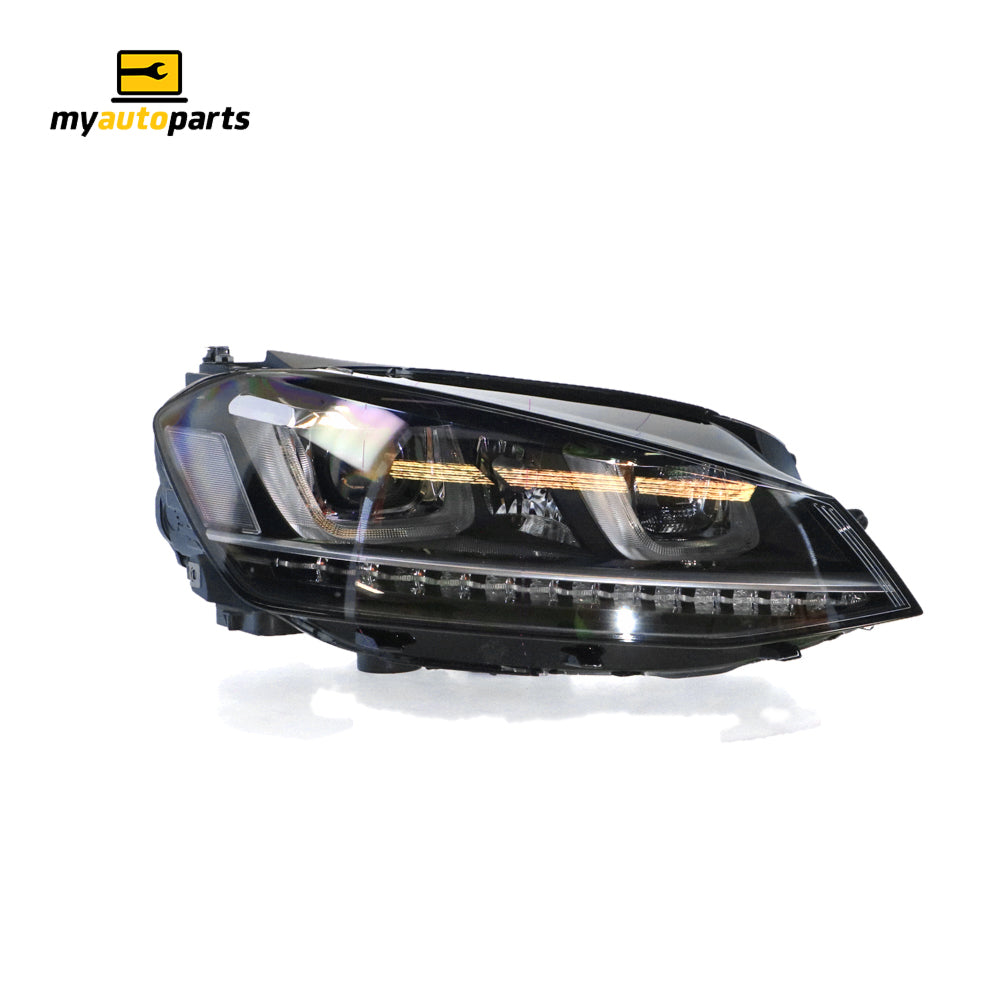 APG All Crash Xenon Head Lamp Drivers Side Genuine Suits Volkswagen Golf R MK 7 4/2014 to 7/2017 VGI-21032RHG