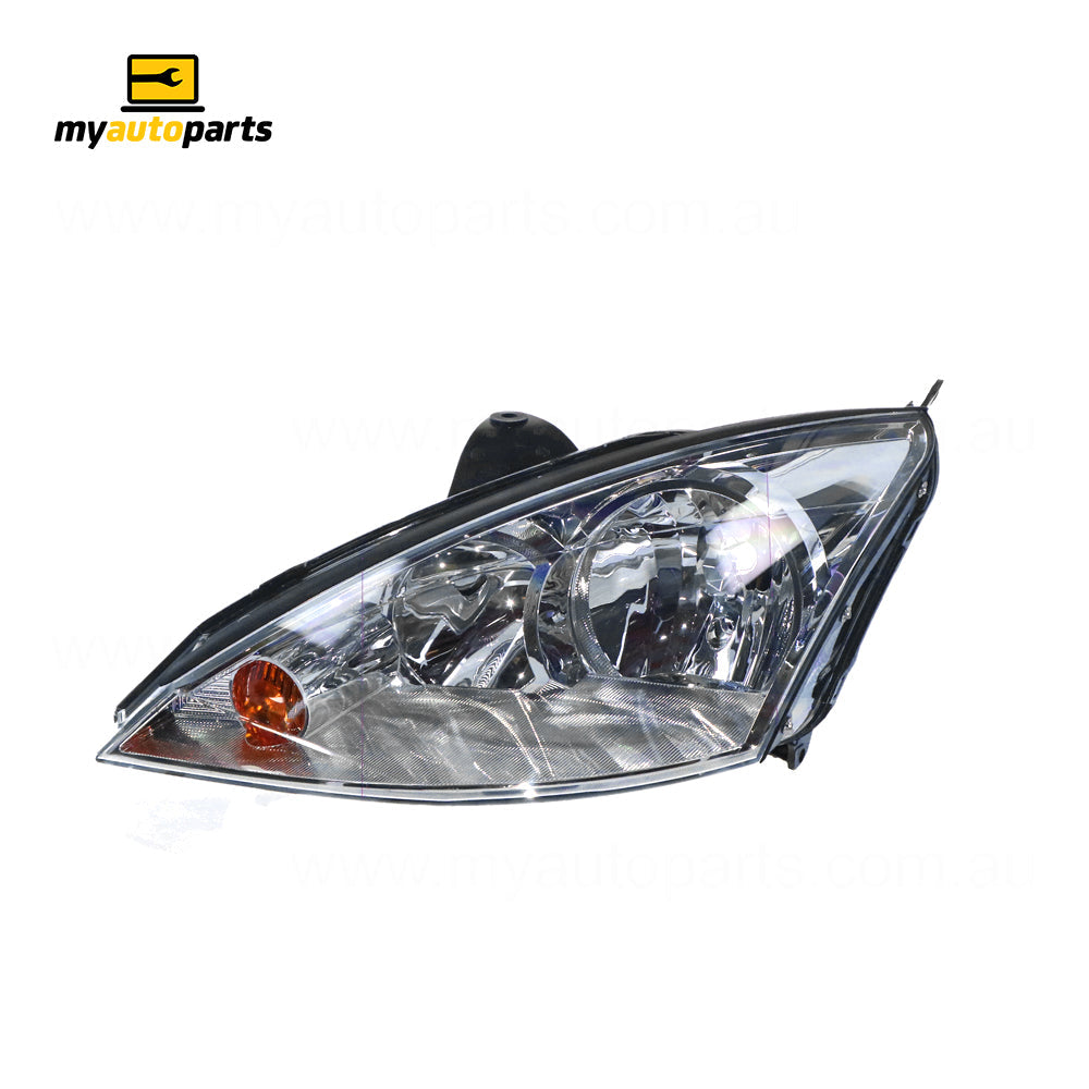 APG All Crash Halogen Manual Adjust Head Lamp Passenger Side OEM Suits Ford Focus LR 2002 to 2004 FOA-21031LHG