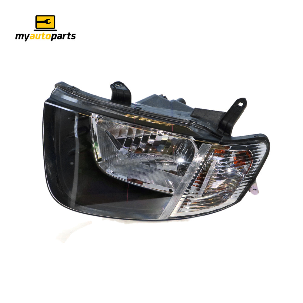 APG All Crash Head Lamp Drivers Side OEM Suits Mitsubishi Triton ML GL/GLX 2006 to 2009 CTD-21031RHG