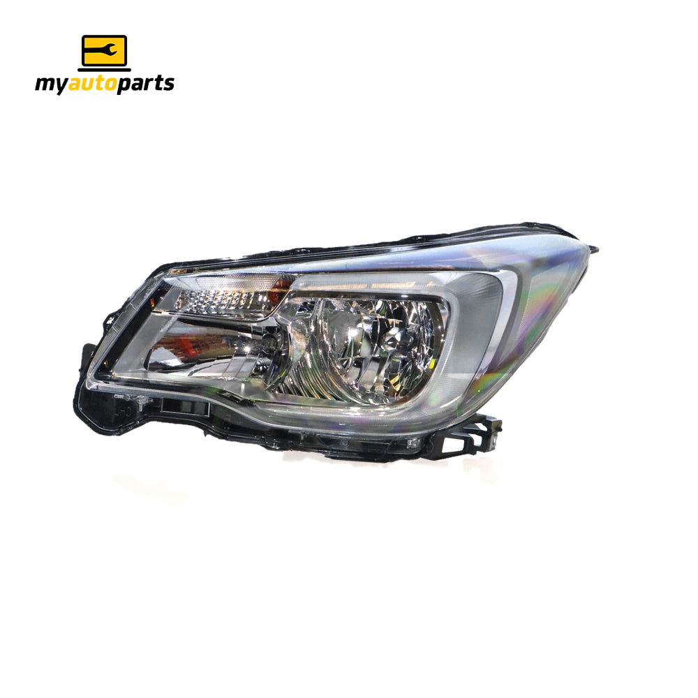 APG All Crash Halogen Head Lamp Passenger Side OEM suits Subaru Forester SJ 2016 to 2018 UZL-21033LHG