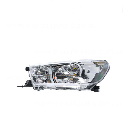 APG All Crash Head Lamp Passenger Side OEM suits Toyota Hilux 2015 On TIO-21030LHG
