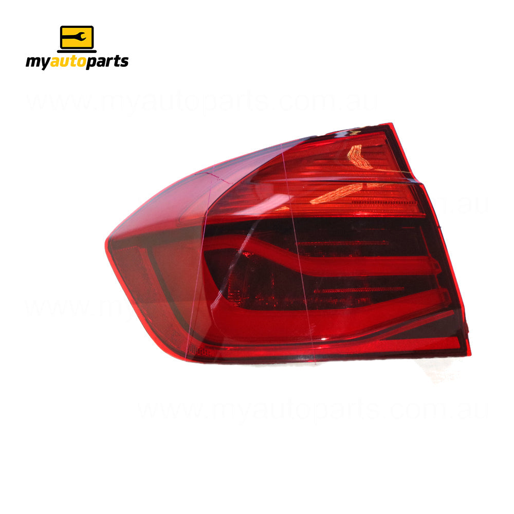 APG All Crash Black Red Tail Lamp Passenger Side Certified Suits BMW 3 Series F30 2015 to 2019 ETF-21041LHQ