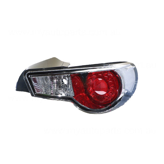 APG All Crash LED Red/Clear Tail Lamp Drivers Side OEM Suits Toyota 86 ZN6R 2012 to 2016 TEG-21040RHG