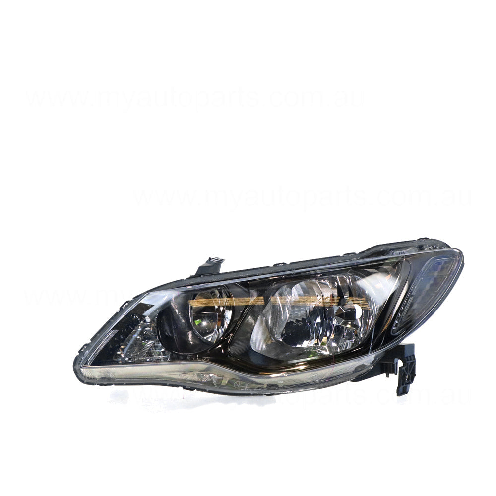 APG All Crash Head Lamp Passenger Side OEM Suits Honda Civic 8th Generation FD 2009 to 2012 OCO-21031LHG