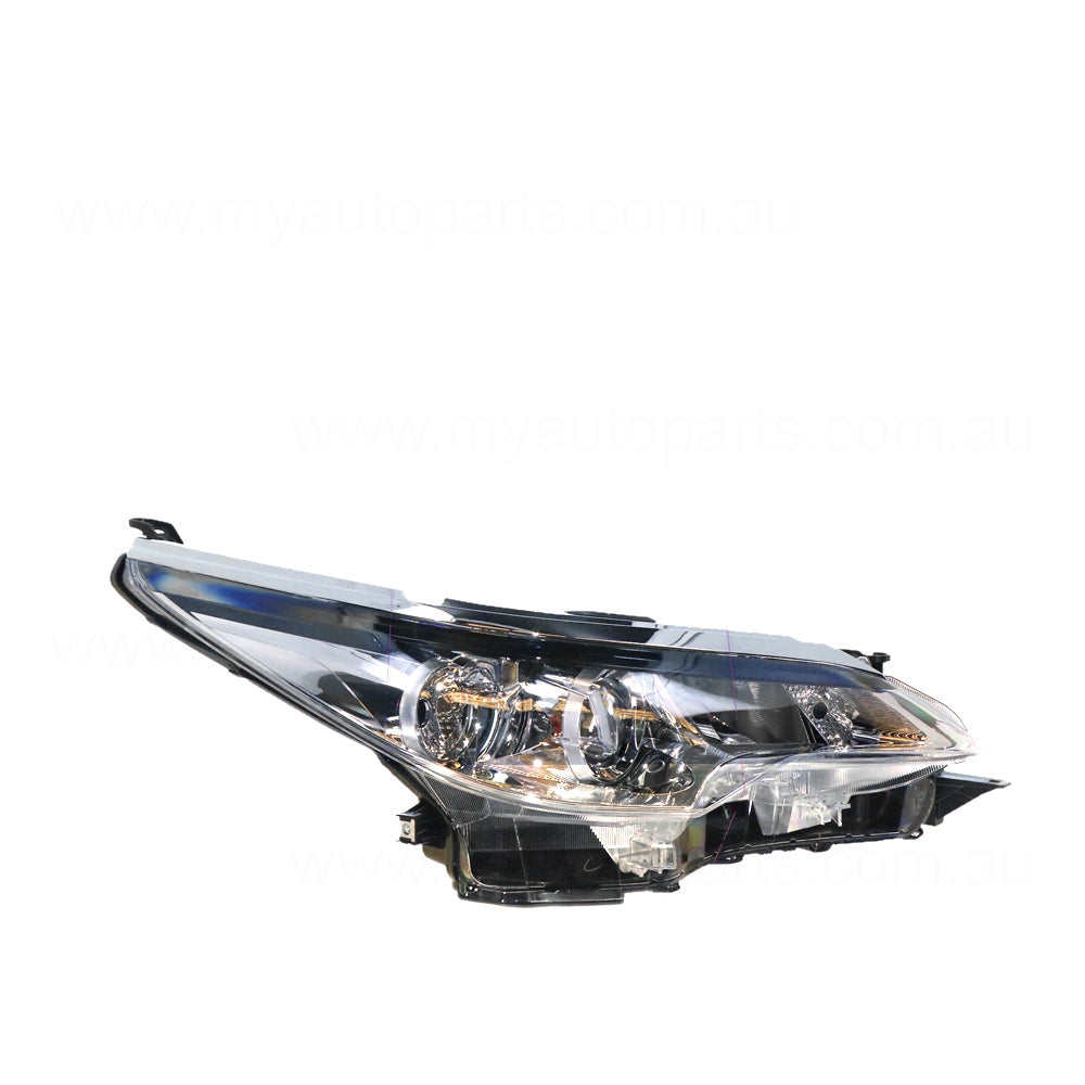 APG All Crash Halogen Head Lamp Drivers Side OEM Suits Toyota Fortuner GXL GUN156R 2015 to 2021 TFO-21031RHG
