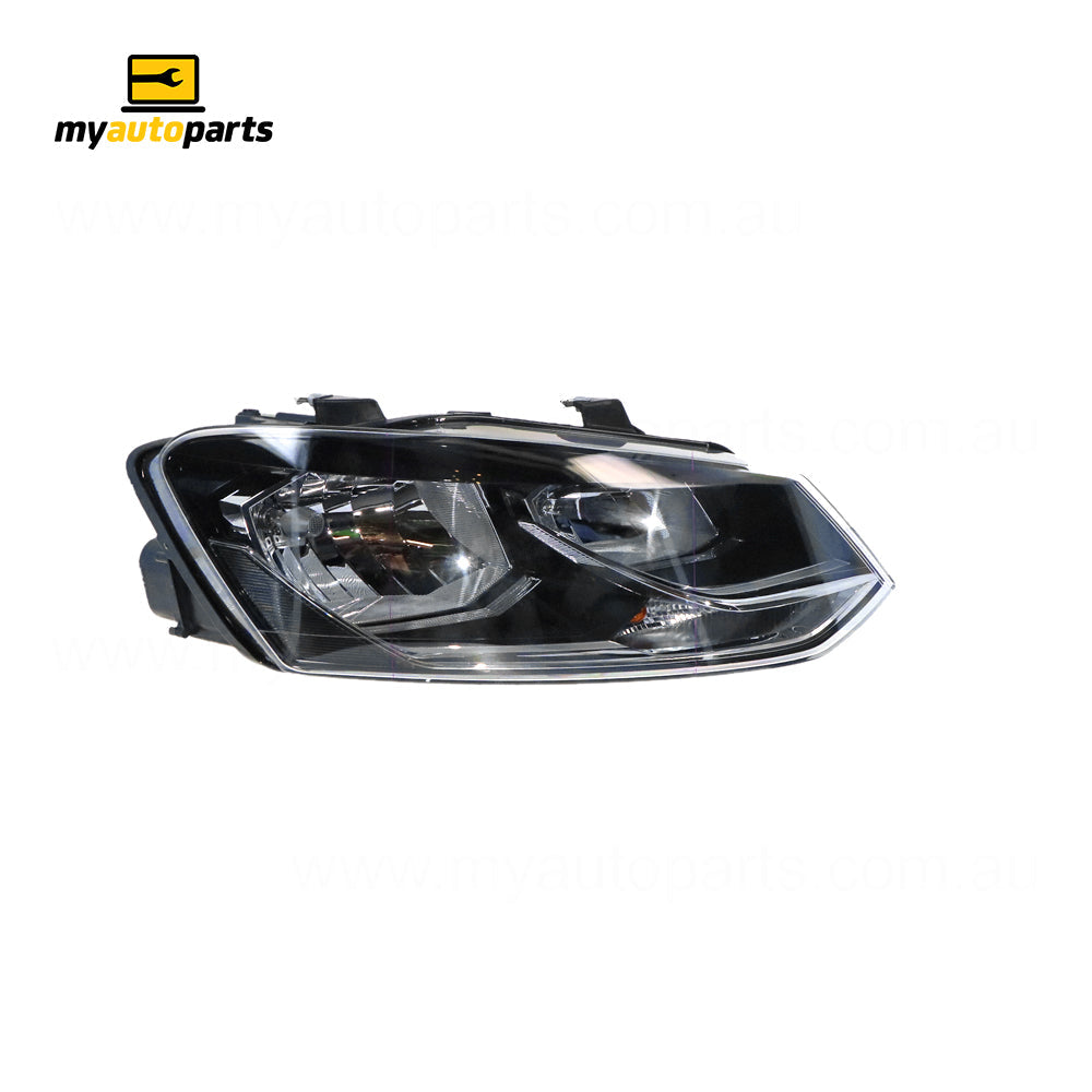 APG All Crash Halogen Head Lamp Drivers Side OEM Suits Volkswagen Polo 6R 2014 to 2018 VOF-21031RHG