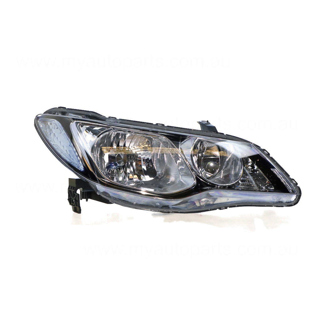 APG All Crash Head Lamp Drivers Side OEM Suits Honda Civic 8th Generation FD 2006 to 2008 OCO-21030RHG