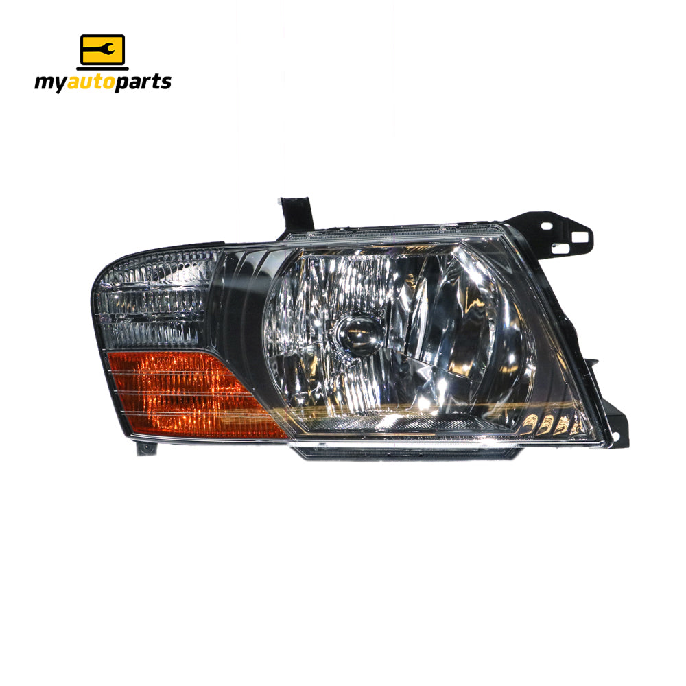 APG All Crash Head Lamp Drivers Side OEM Suits Mitsubishi Pajero NP 2002 to 2006 CPH-21030RHG