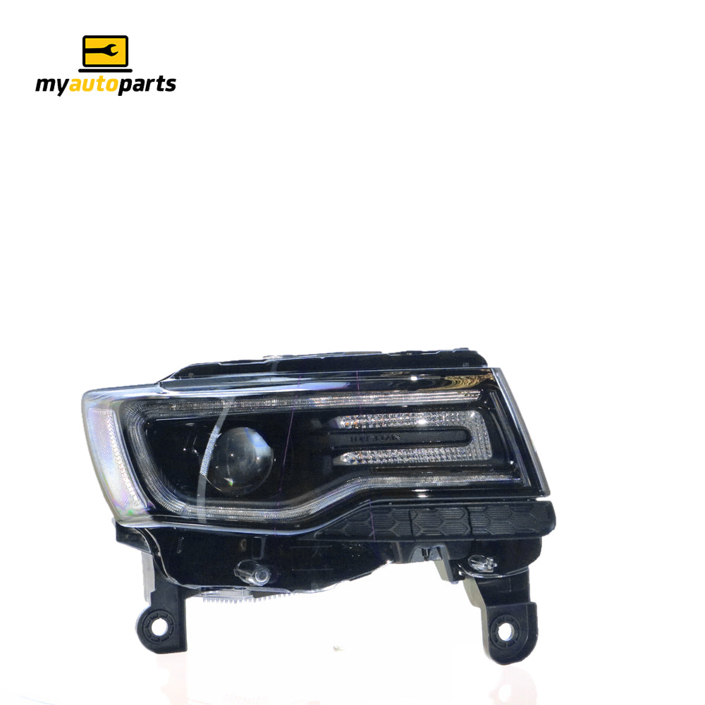 APG All Crash LED Head Lamp Drivers Side OEM Suits Jeep Grand Cherokee SRT-8 WK 2/2011 to 3/2016 JCG-21035RHG